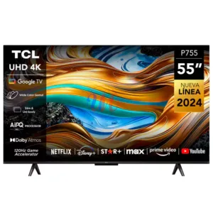 TCL 50P755 50 Inch Smart UHD 4K With HDR Google TV Frameless 2024