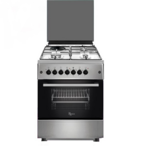 Roch RECK-631-SS 3 Gas + 1 Electric Cooker,silver 60cm’60cm