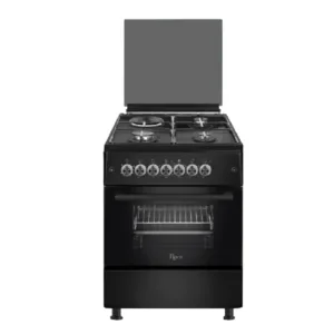 Roch RECK-632-BL 3 Gas 1 Electric Cooker, Black 60cm”60cm