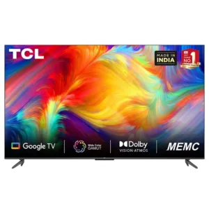TCL 50″ P735 4K HDR Smart Google Frameless TV 50P735
