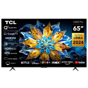 TCL 65 Inch Qled Pro 65C655 4K Ultra HD Google Tv
