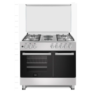 Von 4 Gas + 2 Electric Cooker,With Gas Cylinder Compartment,90cm”60cm