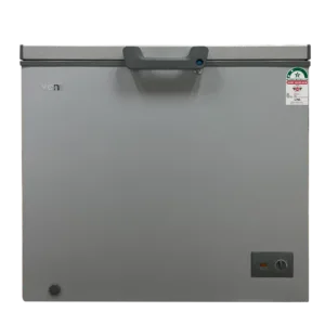 Von 198 Liters VAFC20DHG Chest Freezer,Silver