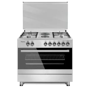 Hisense 4 Gas(1Wok) +2 Electric Plate HF942GEES Cooker,90cm”60cm