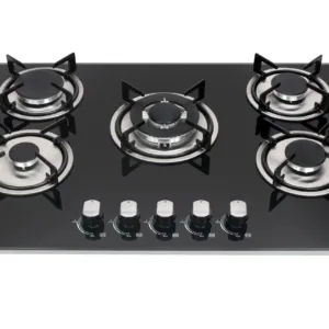 Bolesi Built-in 5gas Glass Cooker Hob
