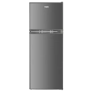 Von VRT-181DRAX Double Door Fridge – 181L, Inox