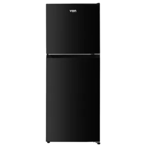 Von VRT-182NRAK Double Door Fridge – 181L, Dark Inox