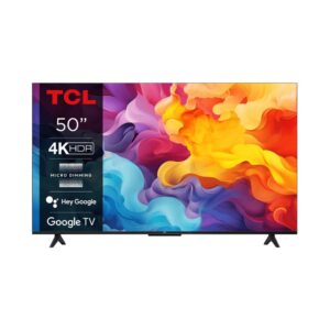 TCL 50″ V6B 4K HDR Google TV – 50V6B (New 2024 Model)