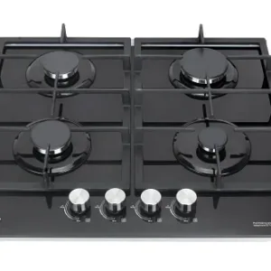 BOLESI BUILT-IN 4 GAS GLASS COOKER