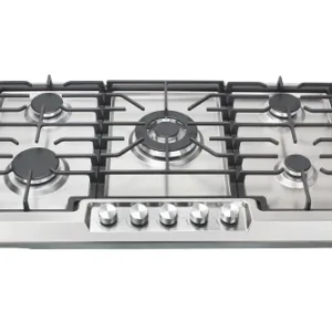 BOLESI BUILT-IN 5GAS STAINLESS COOKER HOB 1WOK BURNER