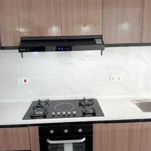 Bolesi built in hob cooker 4 gas 1 induction burner