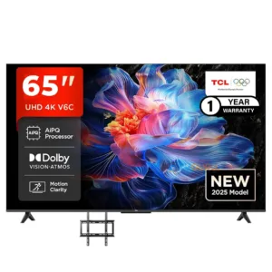 TCL 65″ V6C (New 2025) 4K HDR Google TV – 65V6C