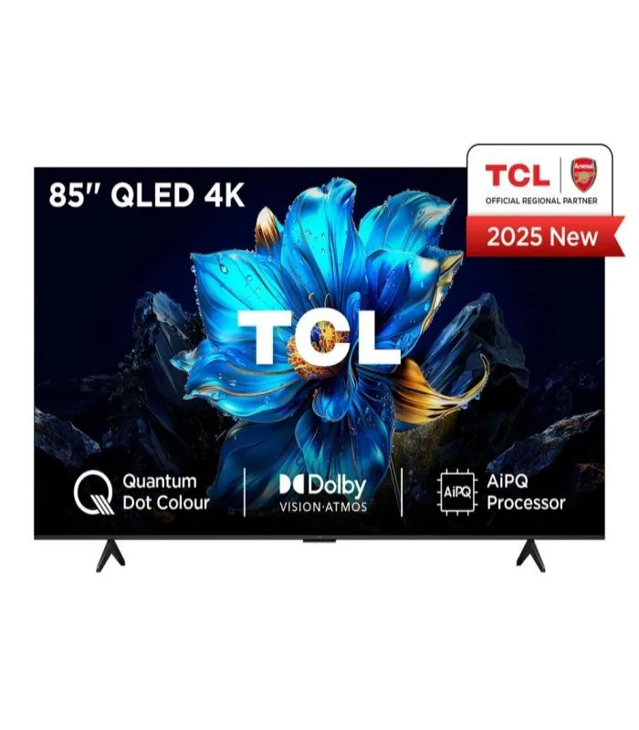 TCL 85P7K 55 Inch Smart UHD 4K QLED TV AiPQ Processor with HDR10+ Google TV New (2025)