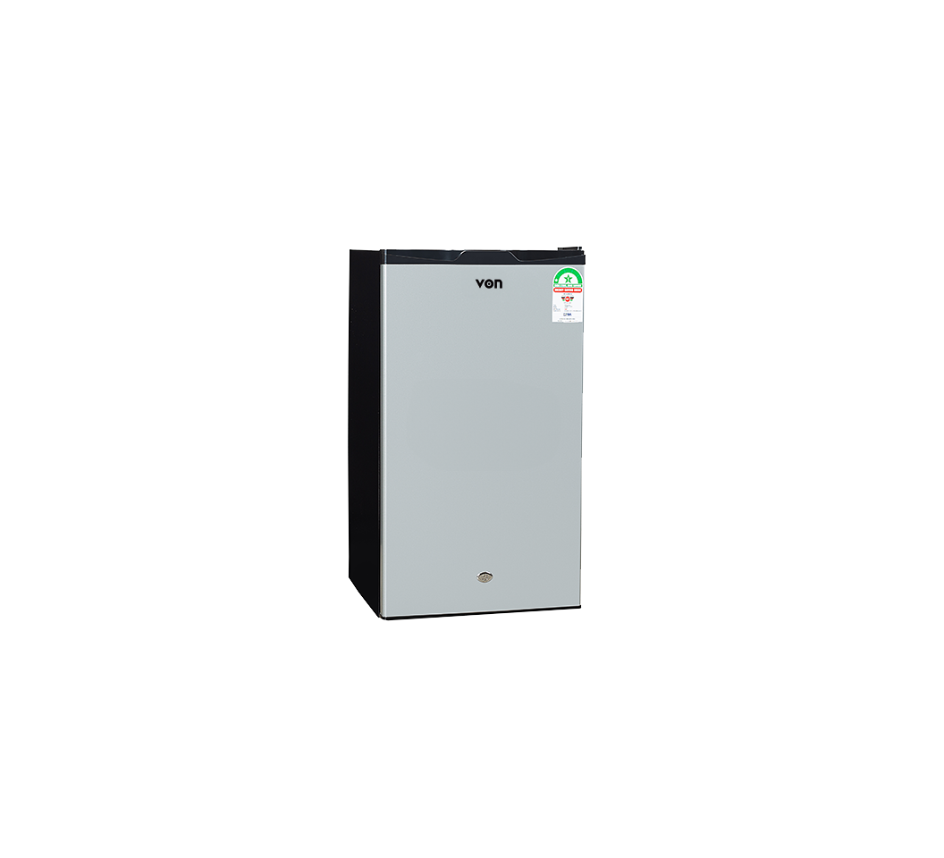 Von VARM-11DHS Mini Fridge 90L Silver