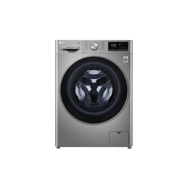 Washing Machine LG 9kg | Front Load Washer | AI DD™ | Steam™ | ThinQ™ F4R5VYG2P