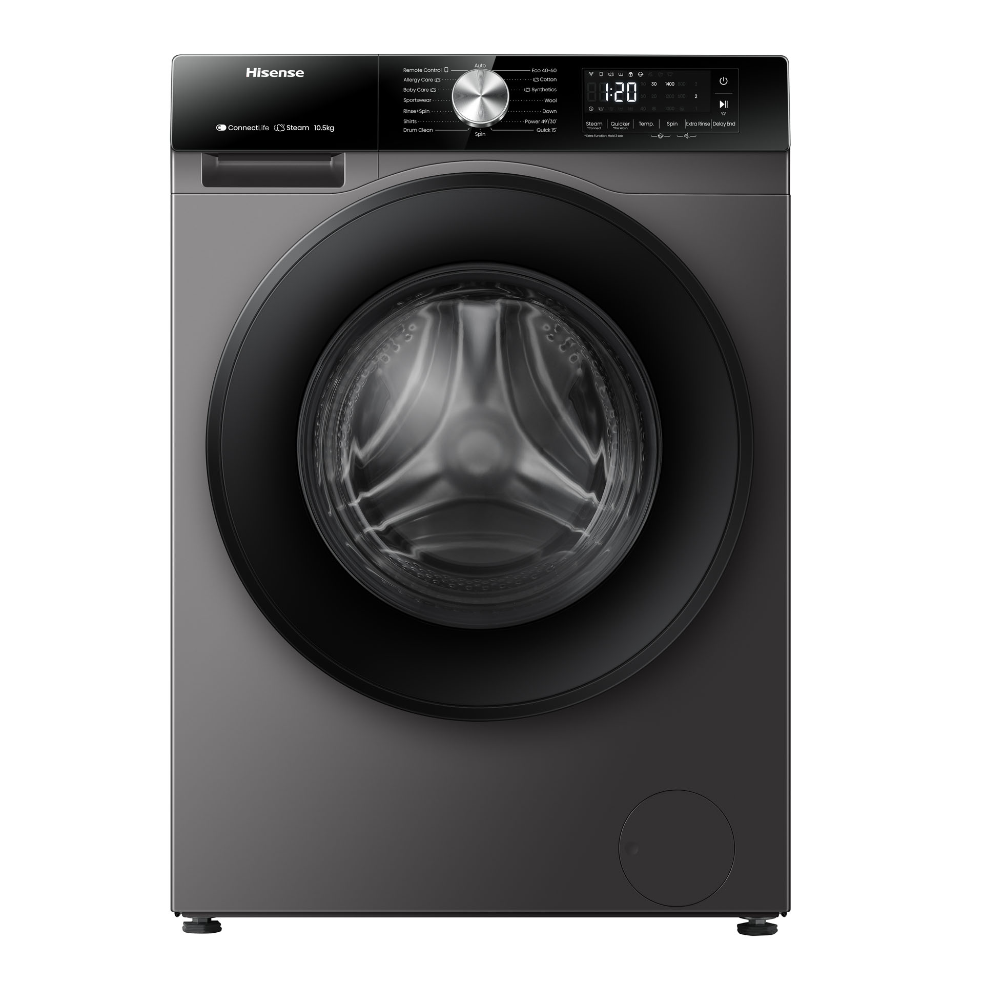 Hisense 10.5KG Front Load Washing Machine WF3S1043BT