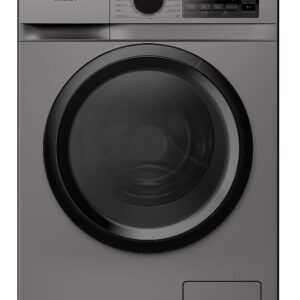 MIKA Washing Machine, 10kg, INVERTER Motor, Front Load, Dark Silver MWAFS13410DSV
