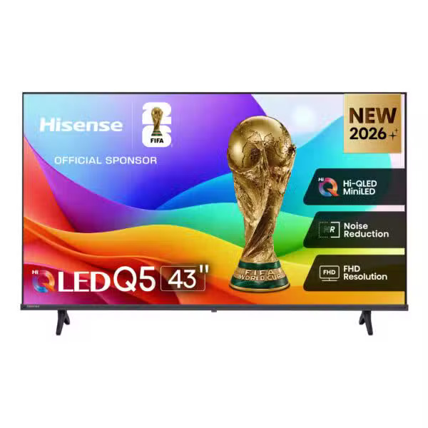 Hisense 43″ Q5S 2K QLED Full HD TV – New 2026