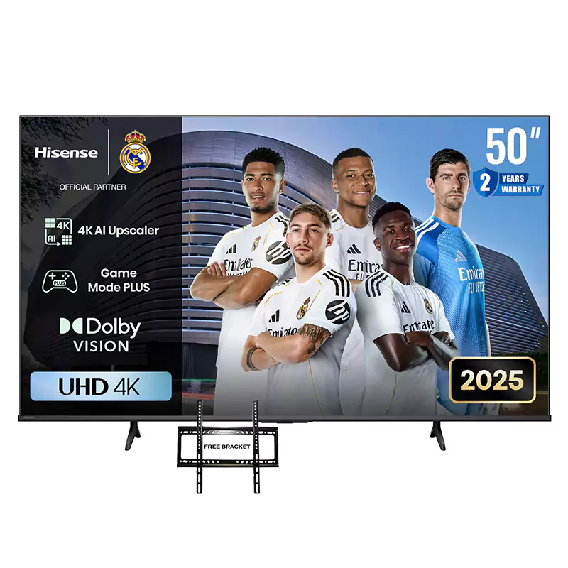 Hisense 50″ 50A6QKEN Series Vidaa Smart 4K UHD TV