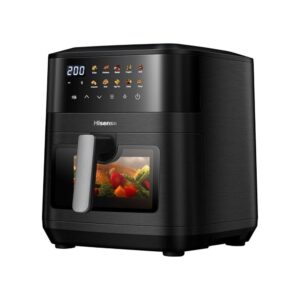Hisense H08AFBK1S4 Dual Digital Air Fryer Digital control