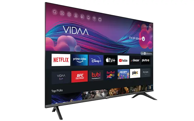 Hisense 55″ 55A6QKEN Series Vidaa Smart 4K UHD TV