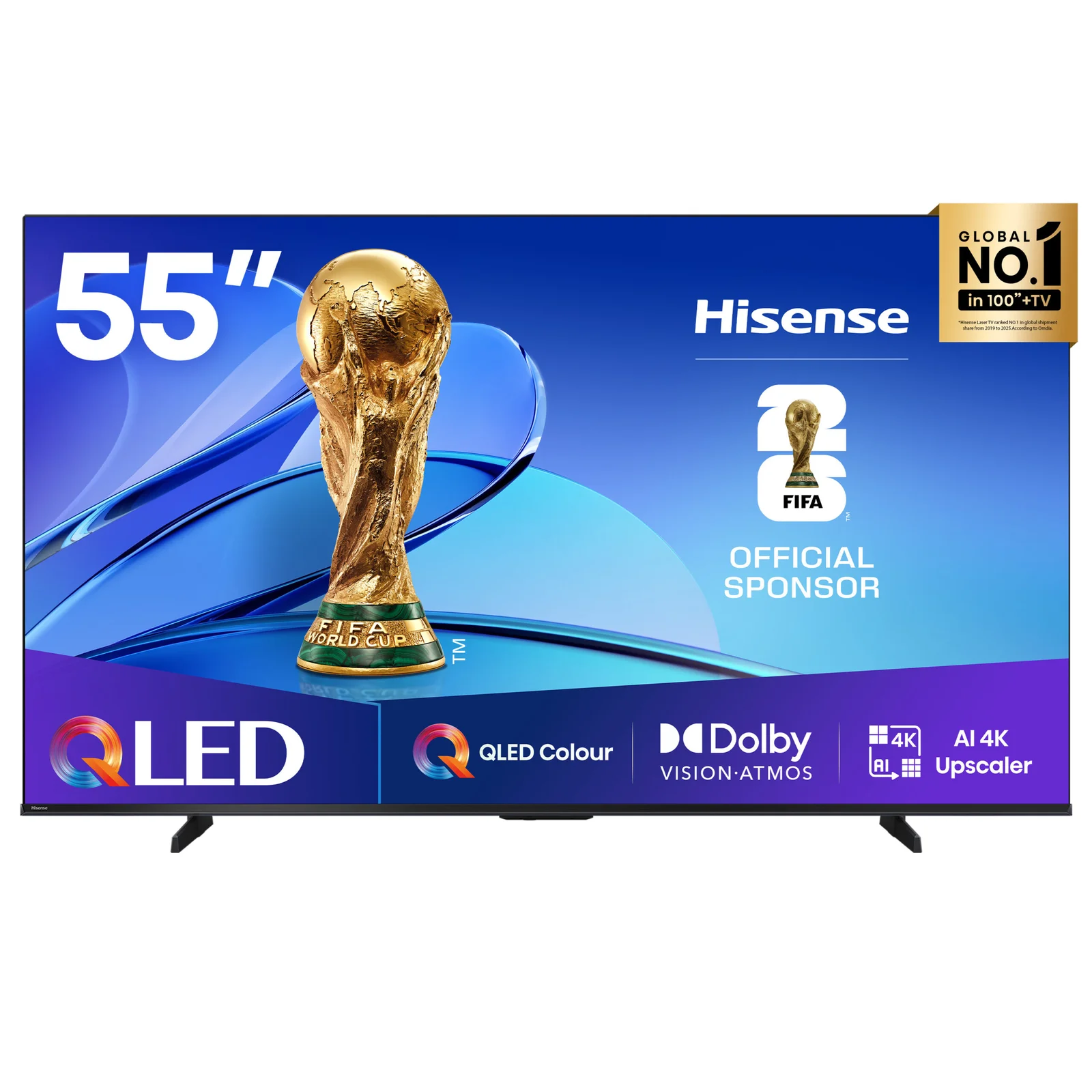 Hisense 55″ 55Q6QKEN Qled 4k Vidaa Smart Tv
