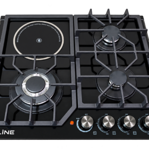 Geline 60cm 3+1 3gas 1electric inbuilt Gas Hob