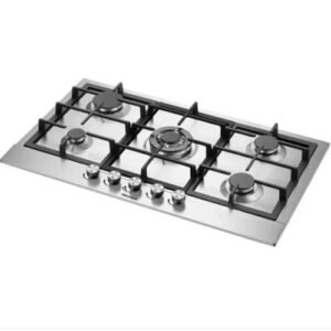 Hisense Built-in 86cm Gas Hob 5 Burners Stainless Steel HGH951SS01