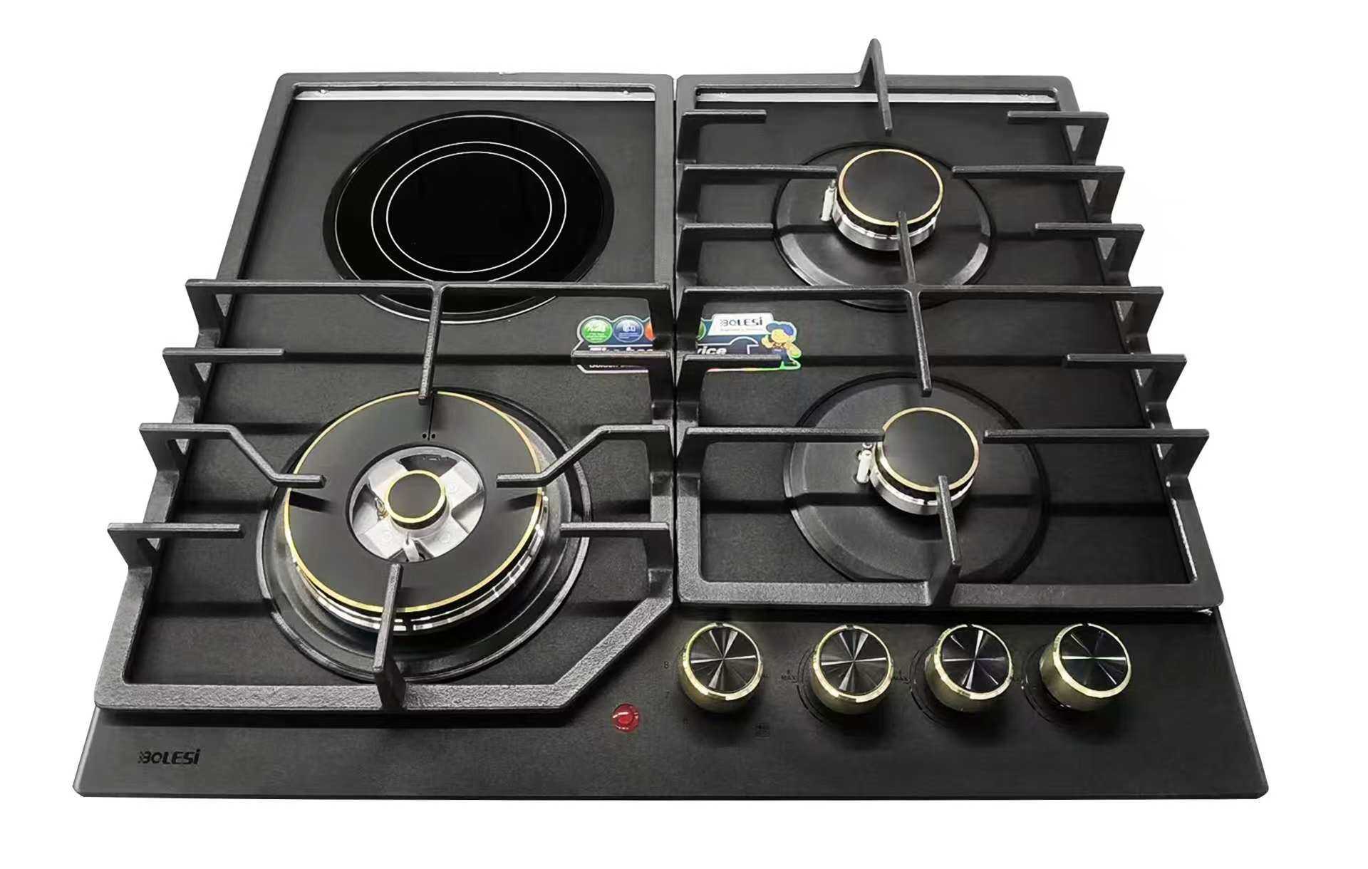 Bolesi 3+1 BLS-ML-D8401G Built-in Cooker Hob